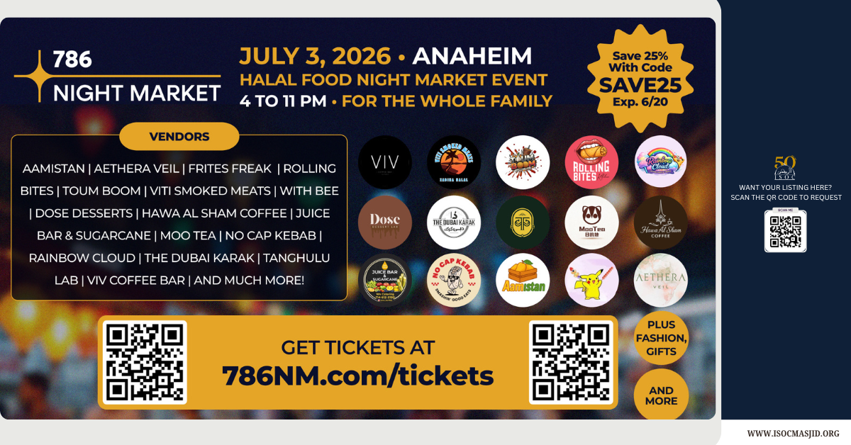 Flyer of ad with details